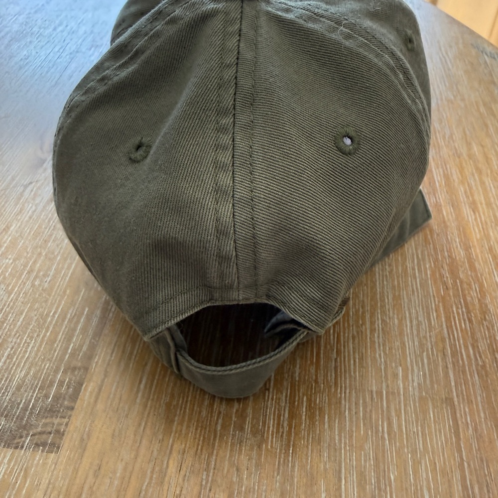 Los Angeles Baseball Cap - Olive with White Logo - Picture 4 of 4